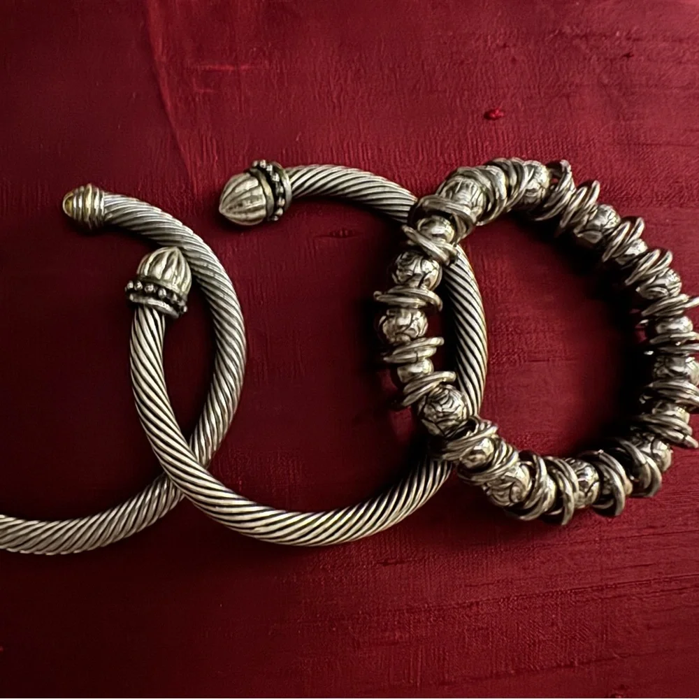 Threes stackable Braclets - Picture 5 of 5